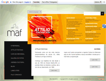 Tablet Screenshot of memorialattiliofontana.com.br